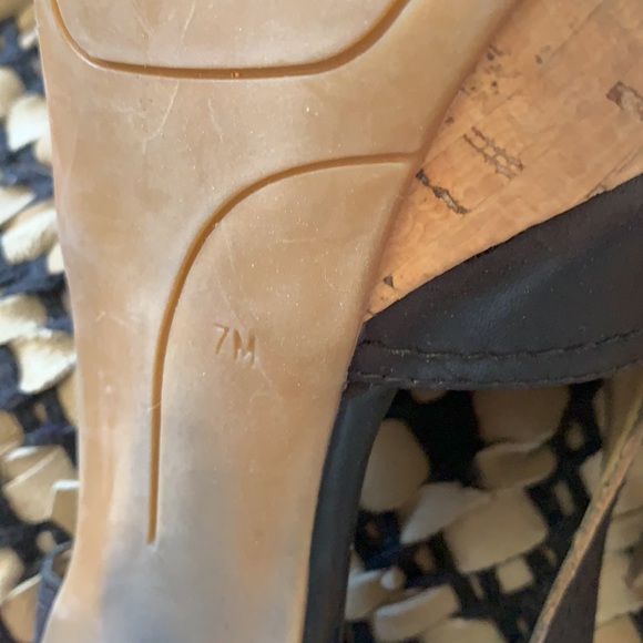 Cork Heel-Nine West-Slingbacks - Picture 10 of 10